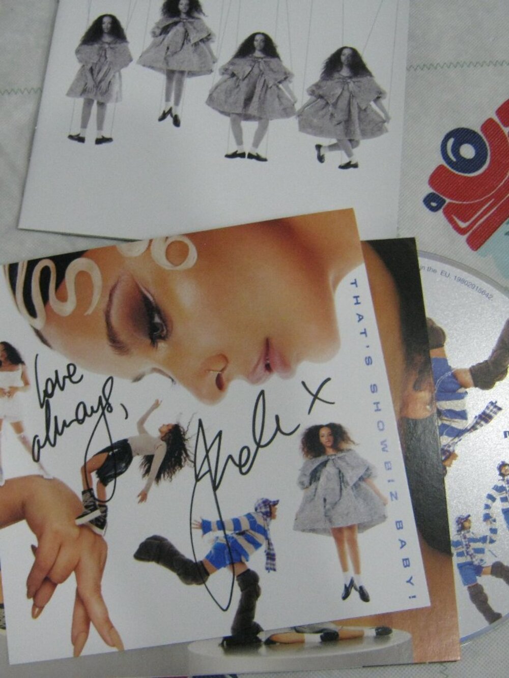 Jade That's Showbiz Baby! Signed CD